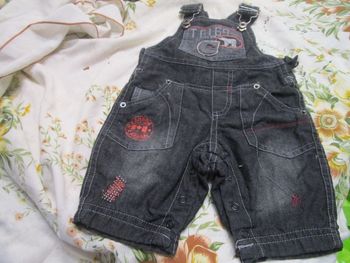 salopette jean 1 mois