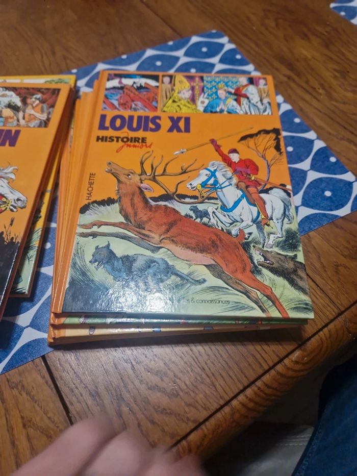 Lot de 8 livres vintage Histoire juniors - photo numéro 8