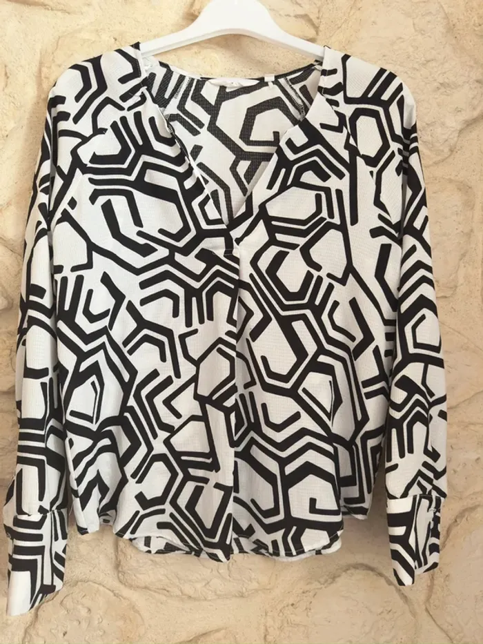 Blouse blanche NafNaf - Taille XS