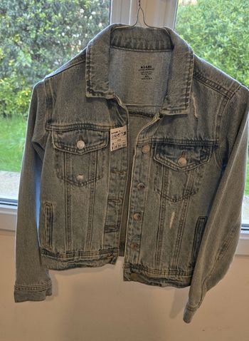 NEUVE (non portée)🏷😍🩷 veste en jeans XXS fille 🩷😍