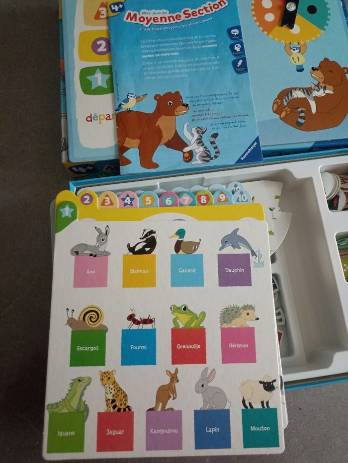 Lot de 2 jeux éducatifs pour enfants de 4 à 6 ans - photo numéro 3