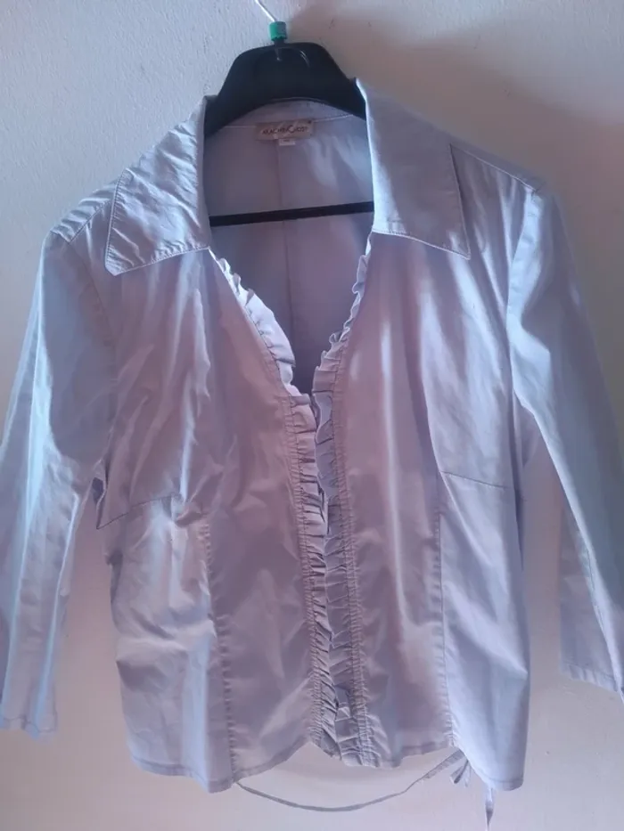 Chemisier Femme Bleu ciel