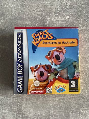 Jeu pour Nintendo Game boy advance les frères koalas aventure en Australie en français.