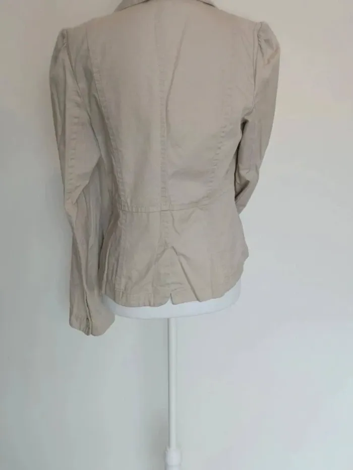 Veste cintrée beige LOFT – Élégante & féminine – Taille 36/38 🌾 - photo numéro 6