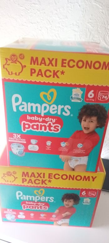 Couche bebe pampers baby dry pants 