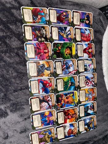 Cartes marvel