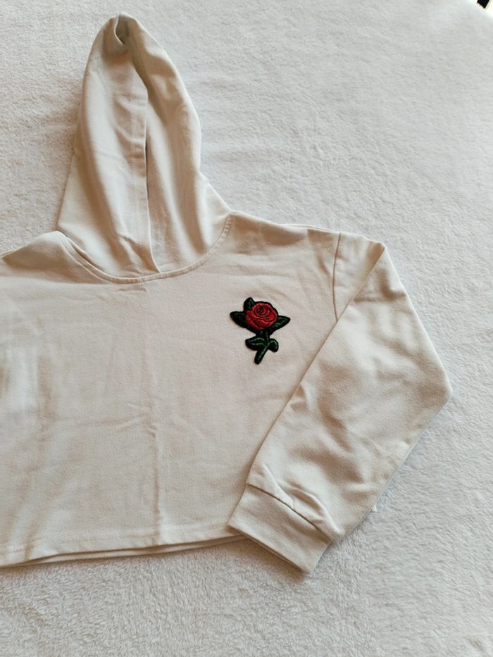 Sweat capuche Boléro Shein 8 ans - photo numéro 2