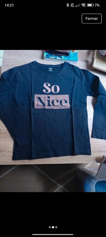 Tee shirt manches longues
