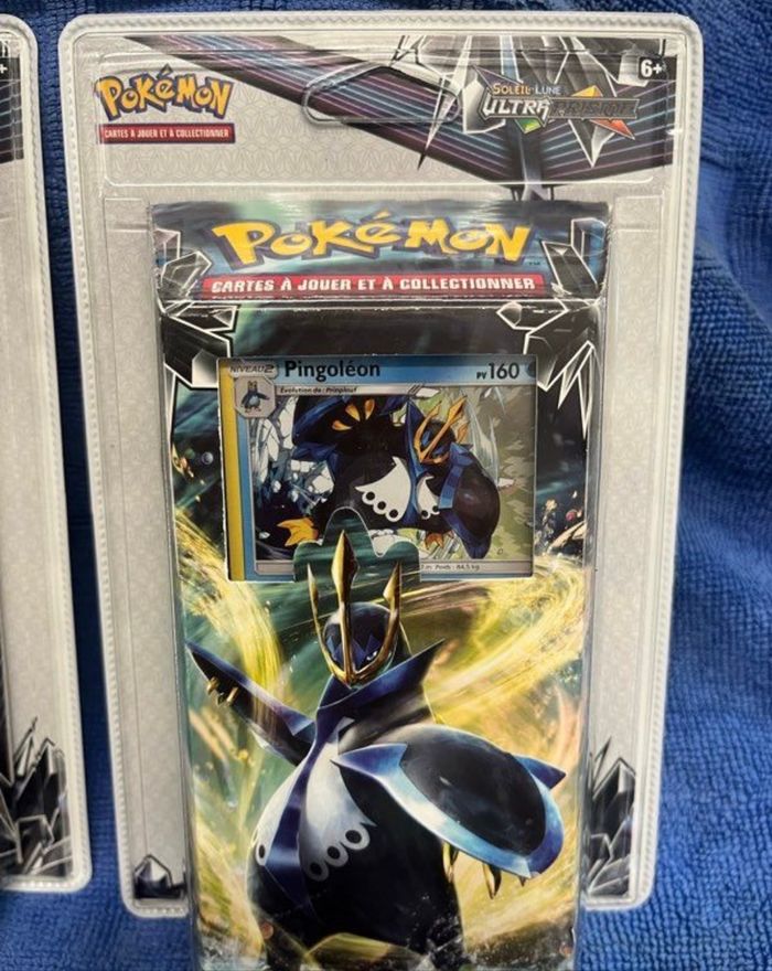 2 Deck Pokémon S&L Ultra Prisme Carchakrok + Pingoleon neuf scellé - photo numéro 2