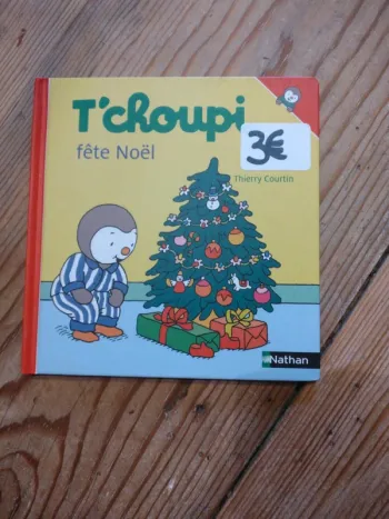 Livre Enfant T'choupi Fête Noël
