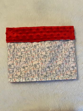 Snoods rouge chat