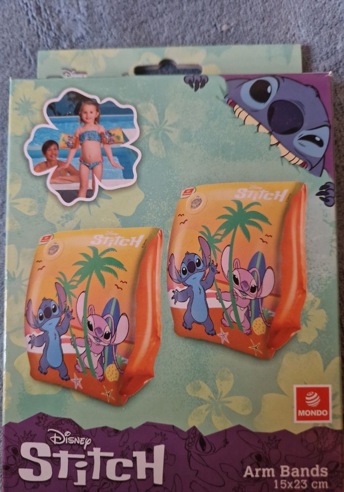 Brassard de natation Stitch et Angel