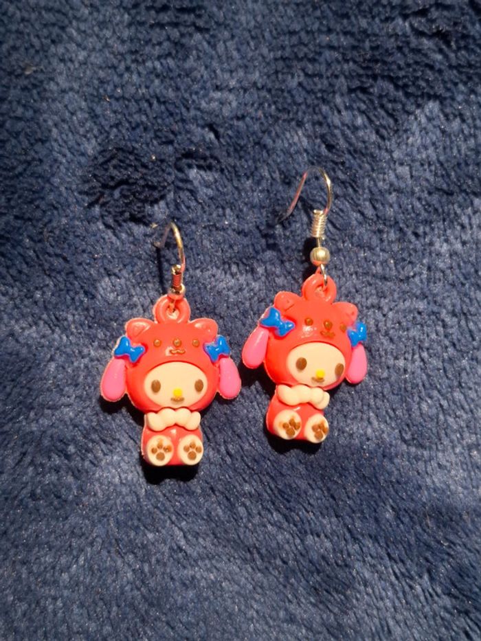 Boucles d'oreilles Kuromi