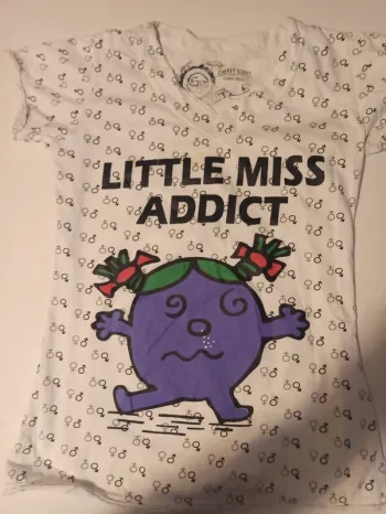 T-shirt little miss addict