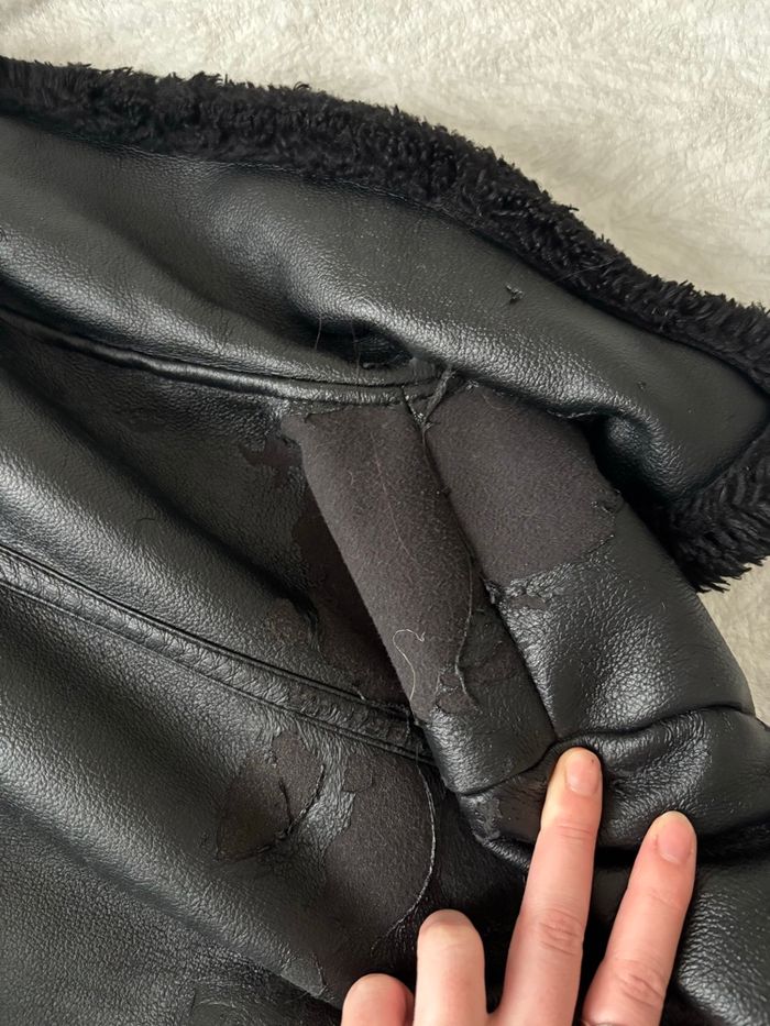 Manteau chaud noir Mango - photo numéro 5