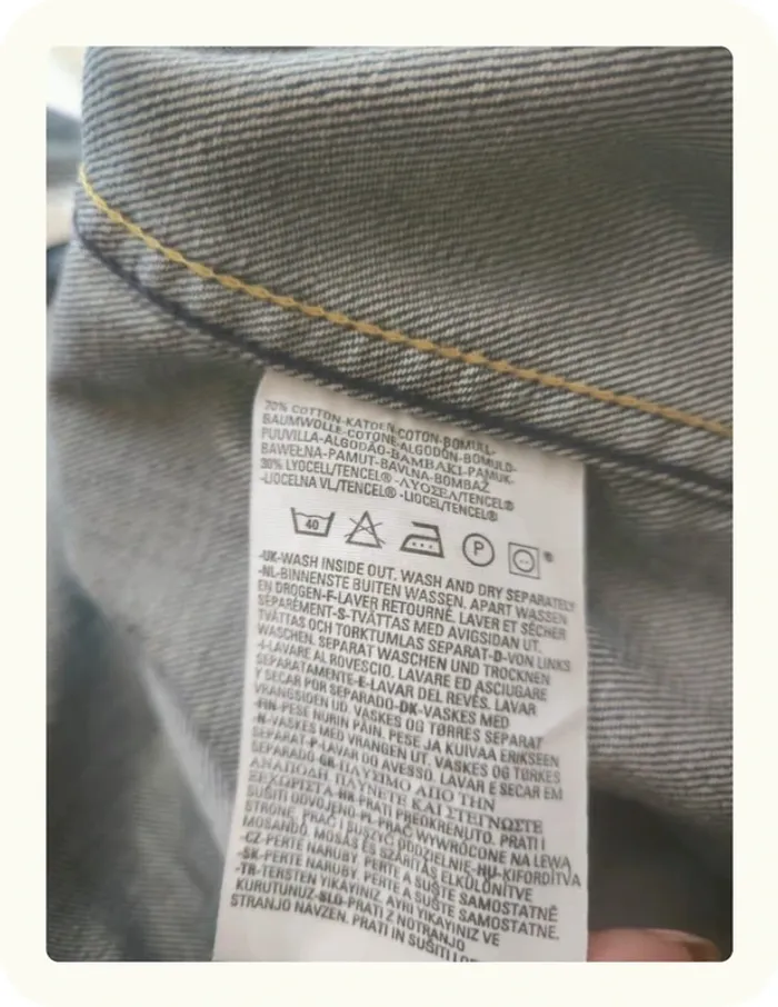 Veste en jean Harrington homme Levi's engineered jeans Taille 40 L - photo numéro 9