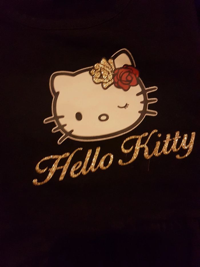 Robe tunique bleu marine hello kitty 4 ans original marines - photo numéro 2