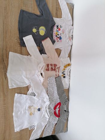 Lot tee shirt manche longue