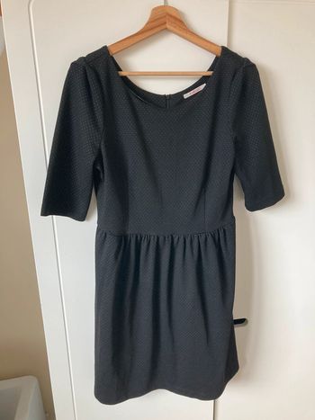 Robe noire Camaïeu