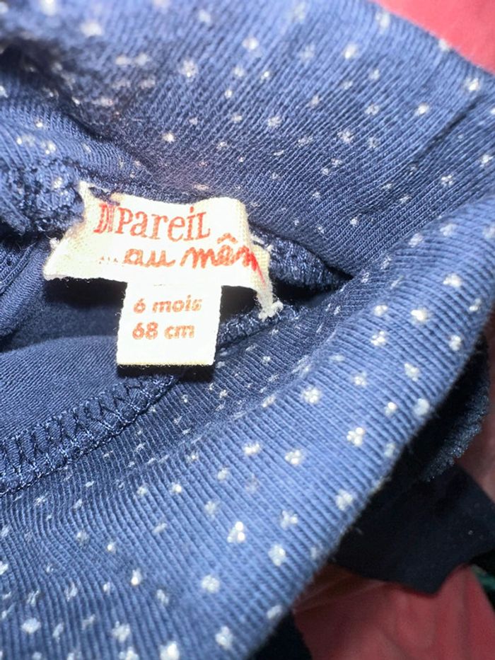 Ensemble robe + sous pull chat du pareil au même - photo numéro 3