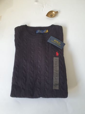 Chic Ralph Lauren Noir– Pull Tendance, Coupe Parfaite