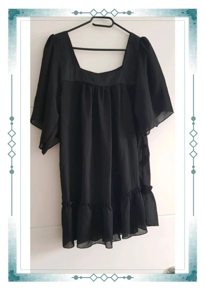 🌸 Tunique voilage col carré - photo numéro 2