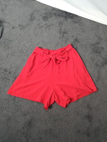 Short rouge zara