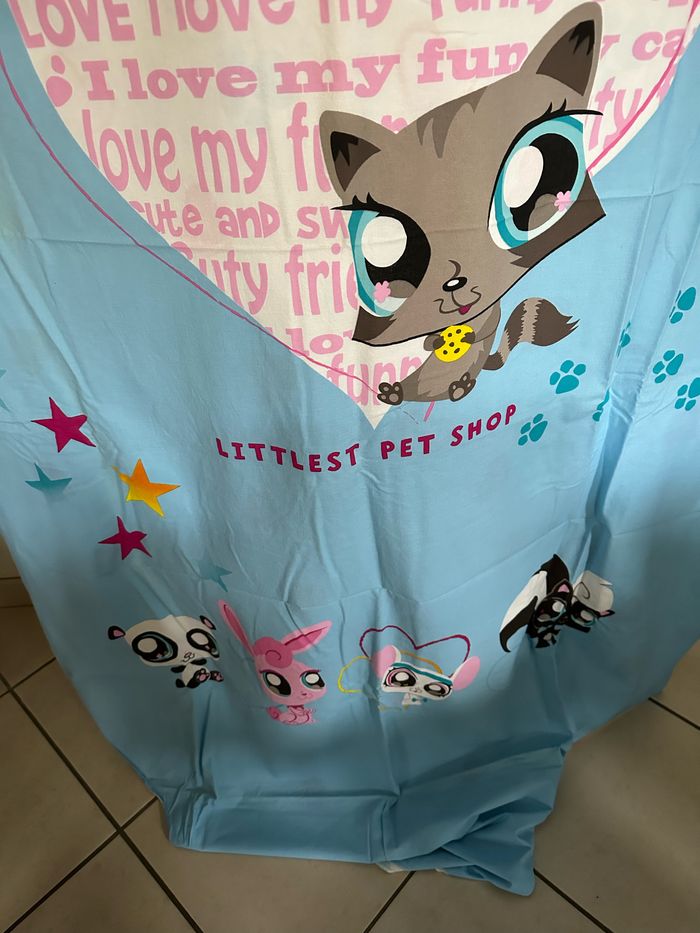 Parure de lit littlest pet shop 1 personne - photo numéro 3