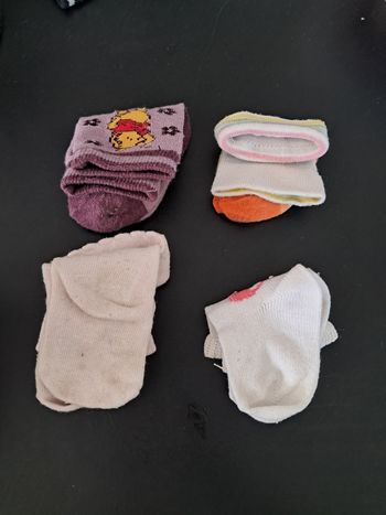 4 paires de chaussettes disney