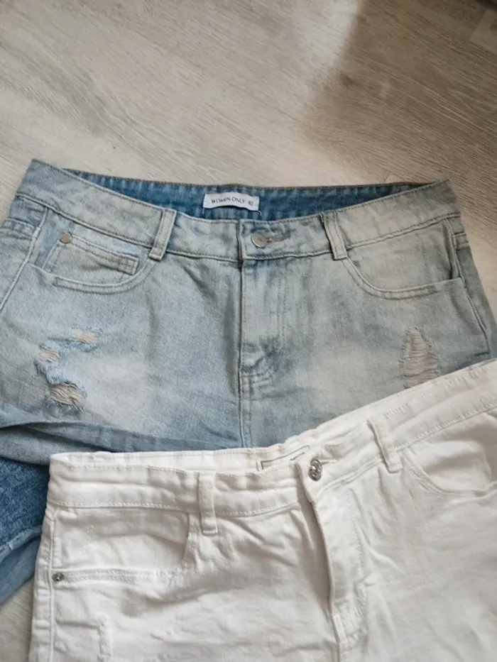 Lot de 3 short en jeans - photo numéro 5