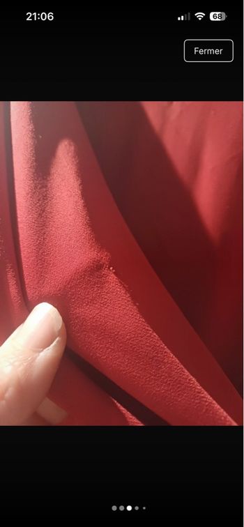 Robe rouge