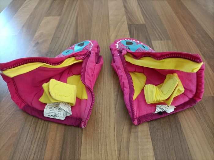 Moufles rose Décathlon ours 3-4 ans - photo numéro 3