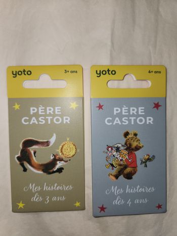 cartes yoto pere castor