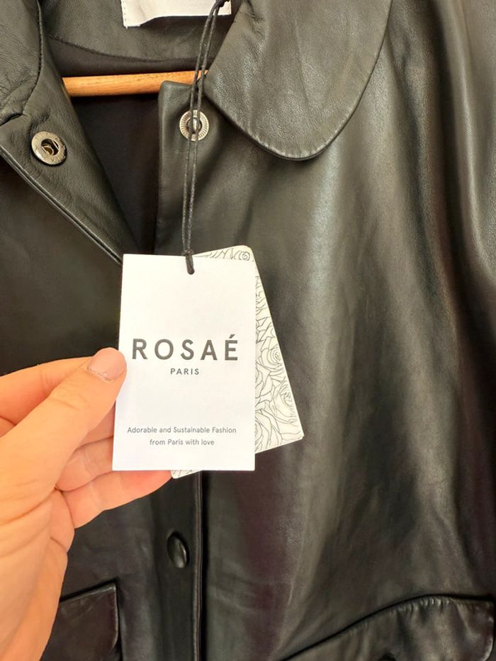 Veste en cuir Rosaé - photo numéro 5