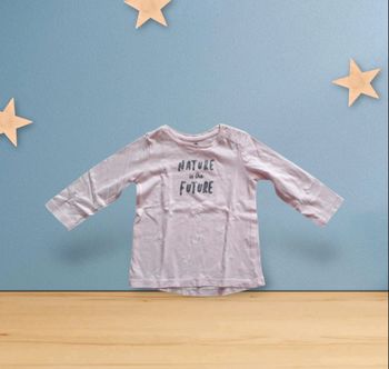 Tee-shirt fille 12 mois manches longues Z Grain de blé