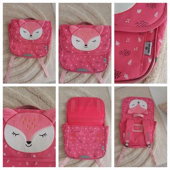 Cartable maternelle rose renard Oberthur