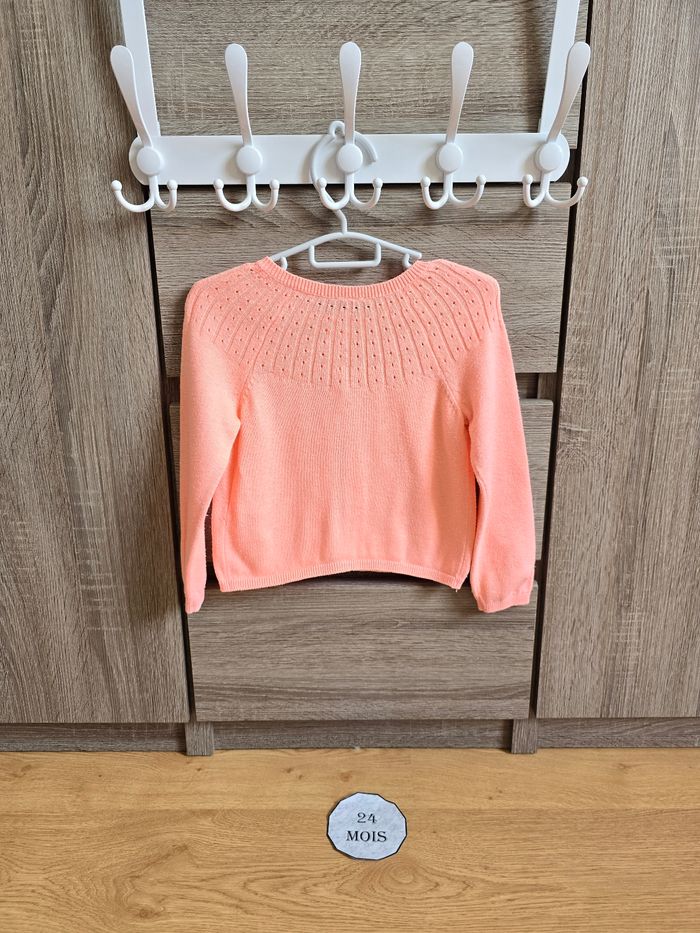 Vêtement Bébé Fille - Robe + Gilet - Sergent Major - 24 mois 86 cm - photo numéro 4