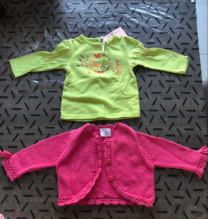 Haut manche longue + gilet