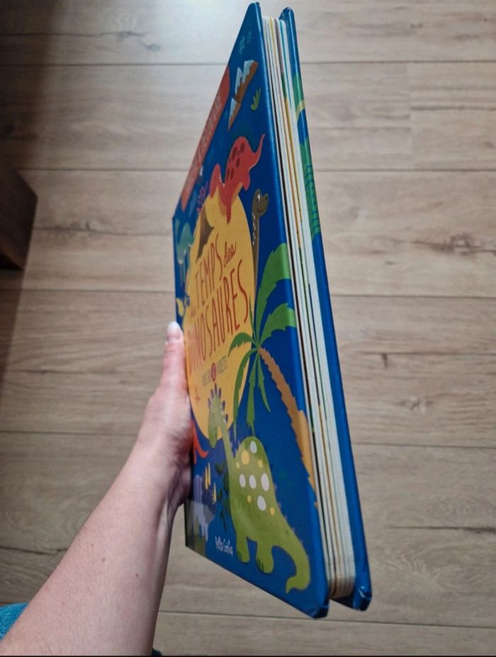 Livre "Au temps des dinosaures" - photo numéro 6