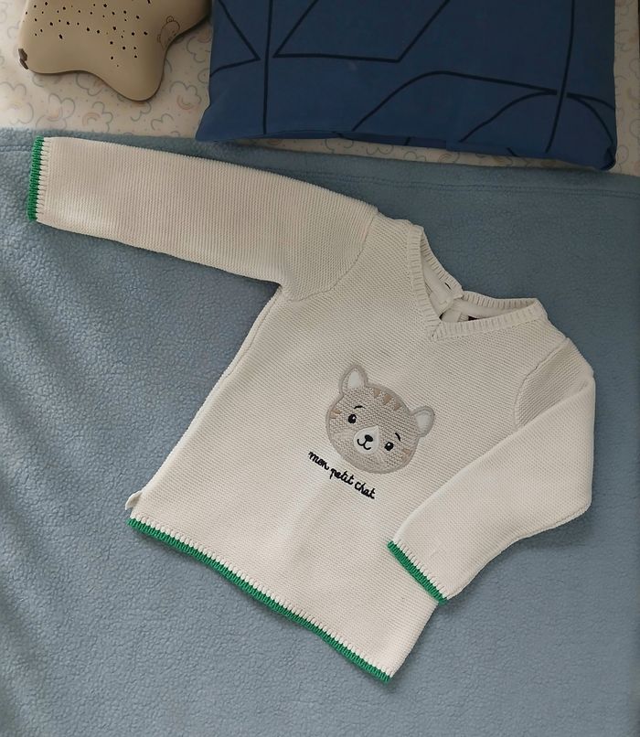 Pull Sergent Major taille 24 mois - photo numéro 1