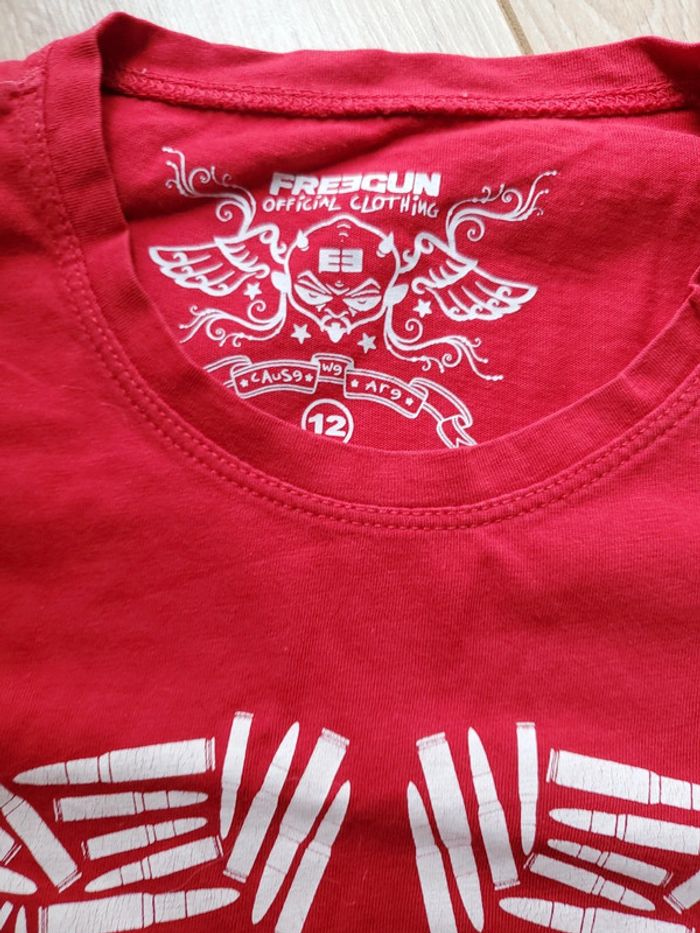 T shirt manches courtes freegun - photo numéro 4