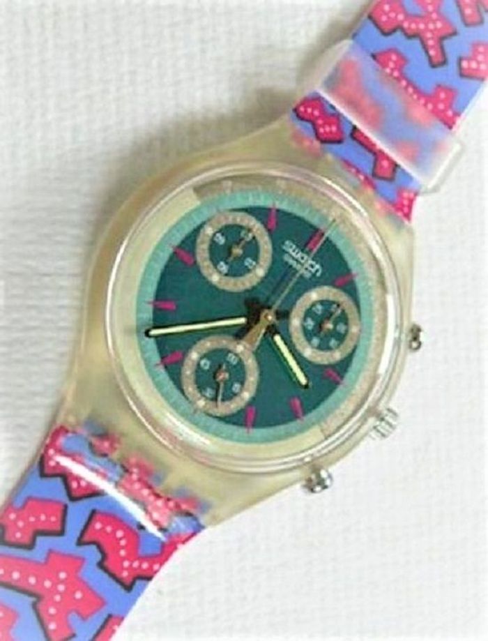 Montre SWATCH Chrono "Wild Card"