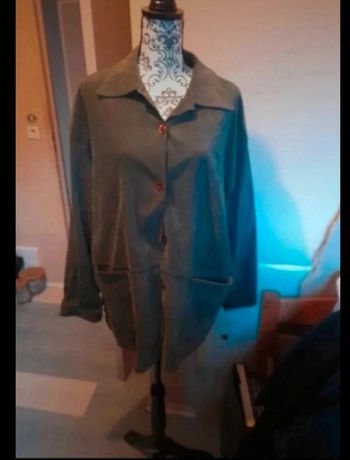 Veste ou chemise daim velours T50