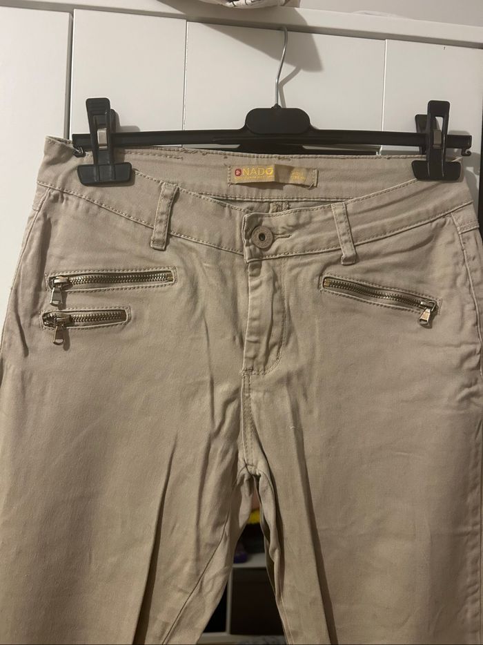 Pantalon beige Nado - photo numéro 2