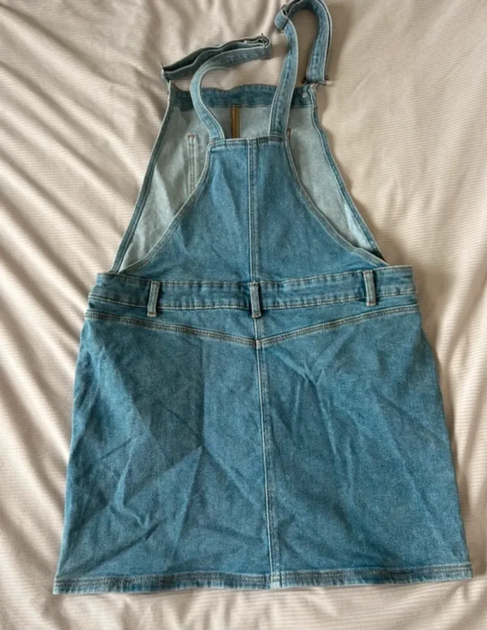 Salopette jeans bleu Kiabi taille40 - photo numéro 2