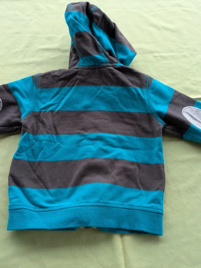 Lot de 2 sweats à capuche 18 mois - photo numéro 9