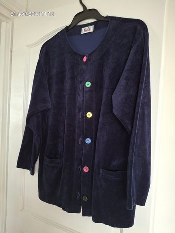 Veste velours