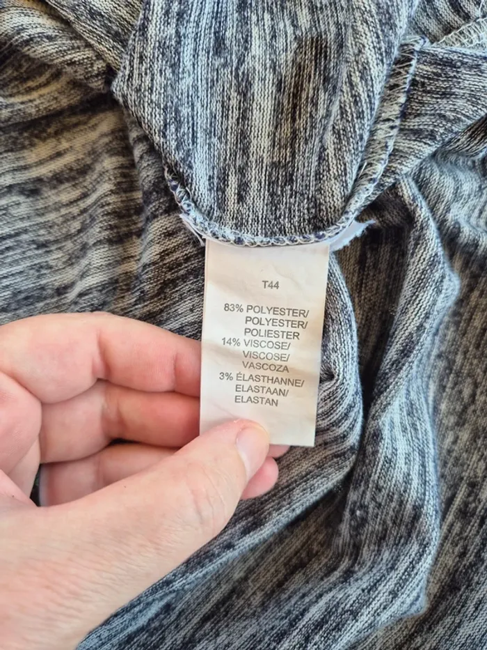 Robe Influx gris chiné T.44 - photo numéro 5