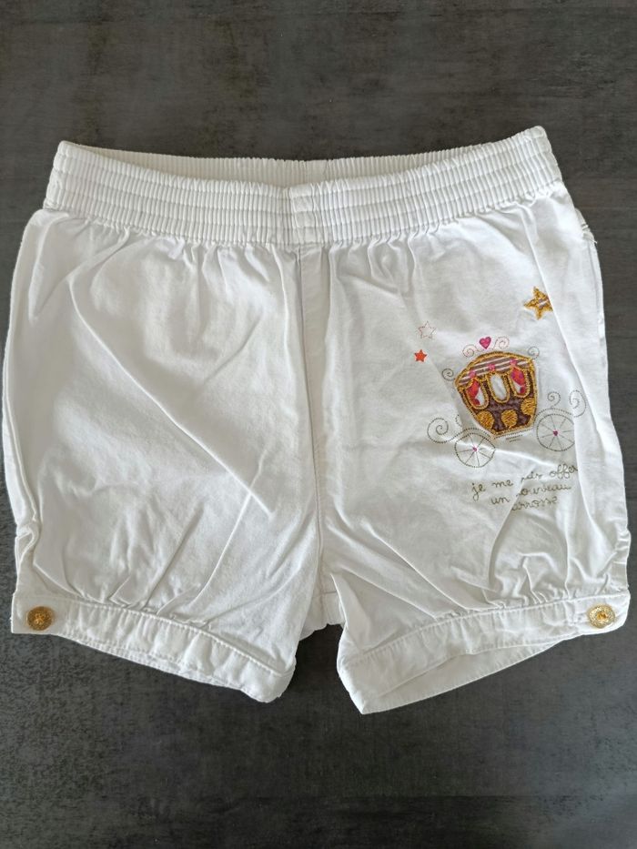Short fille 12 mois