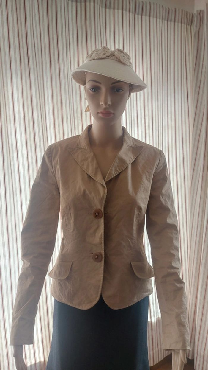Blazer Luisa Cerano fr 40 couleur beige - photo numéro 2